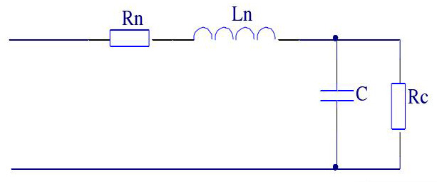 電容等效電路圖