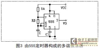 基于555定時(shí)器構(gòu)成1000UF 25V的多諧振蕩器的應(yīng)用