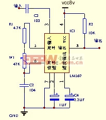 電解電容基于LM567的集成電路應用